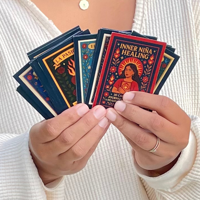 Inner Niña Healing Journaling Card Game / Juego para sanar