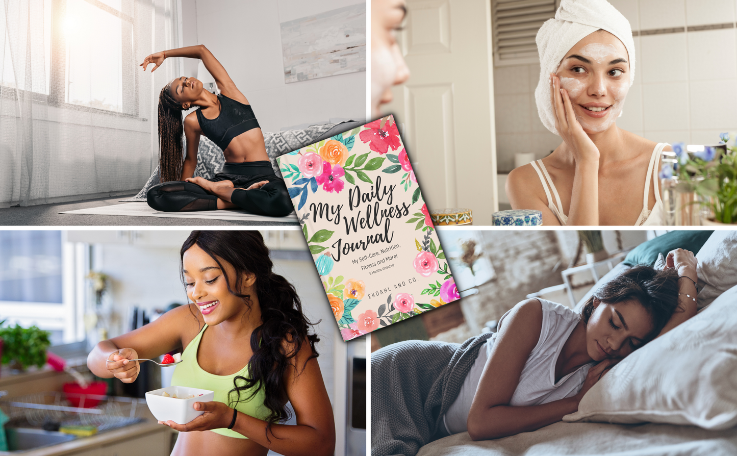 My Daily Wellness Journal: My Self-Care, Nutrition, Fitness, and More! (Paperback)