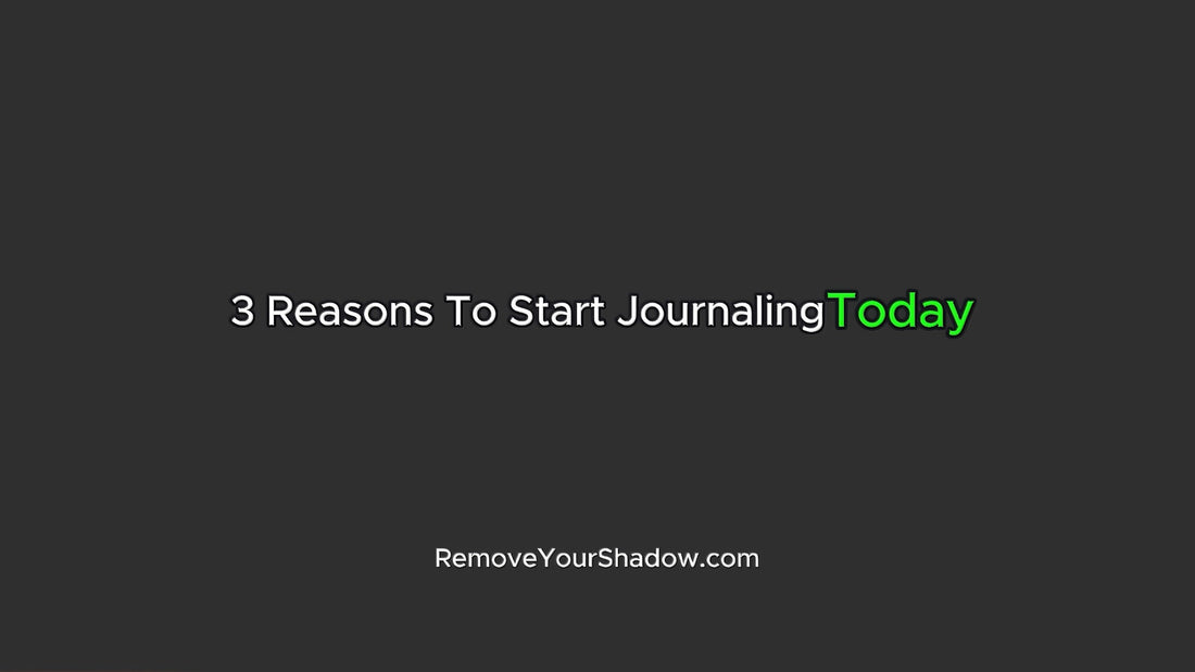 3 Reasons to Start Journaling Today