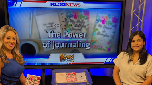 The Power of Journaling - Irene Ekdahl, KUSI  TV Interview